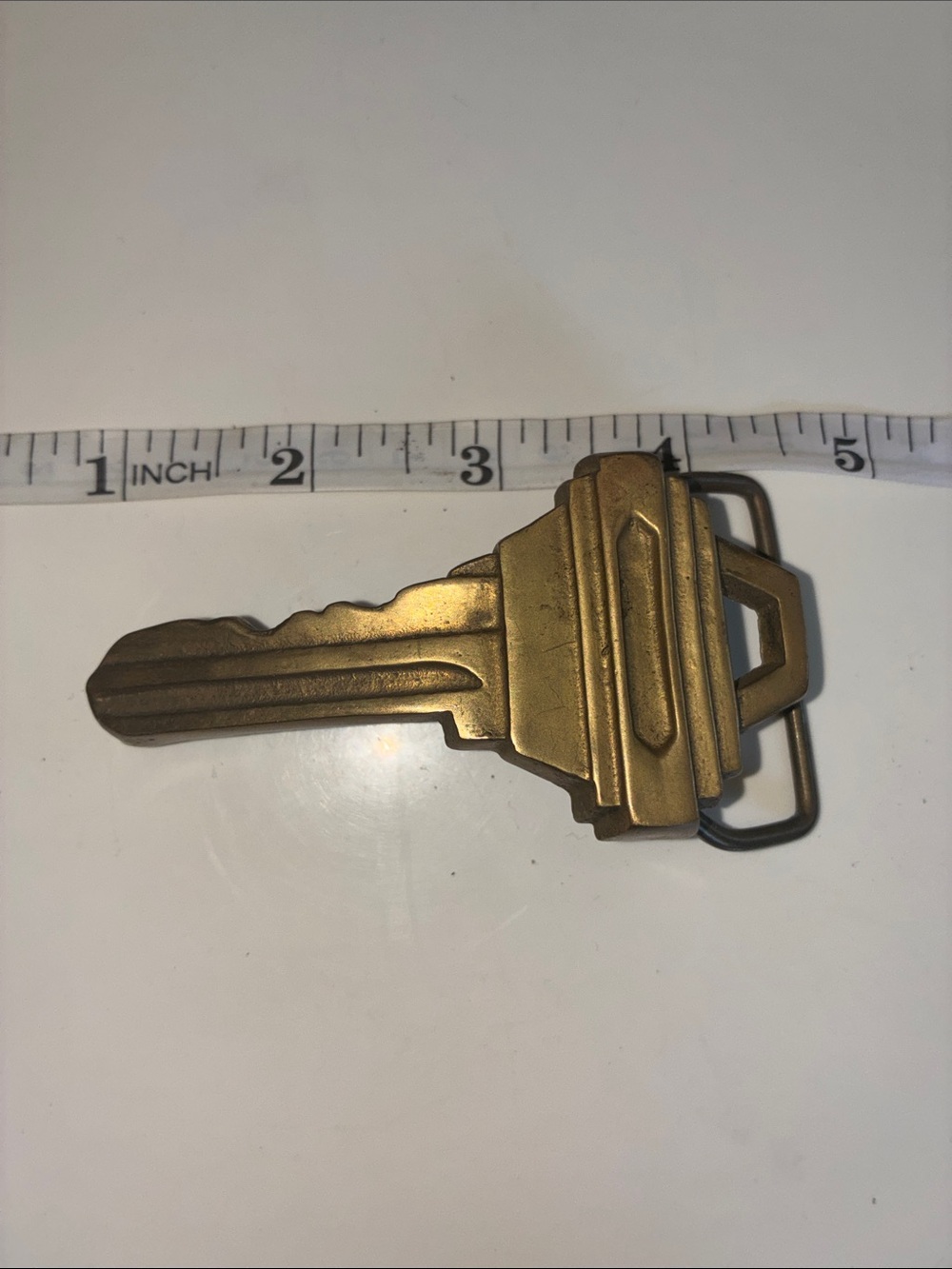 Brass Key Belt Buckle